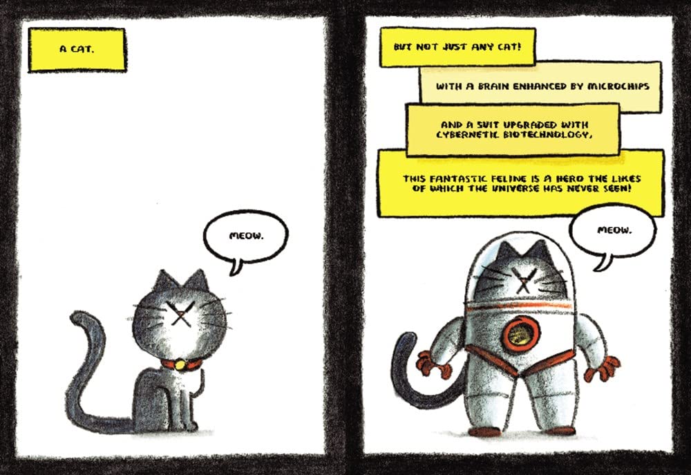 The First Cat In Space Ate Pizza: A Graphic Novel