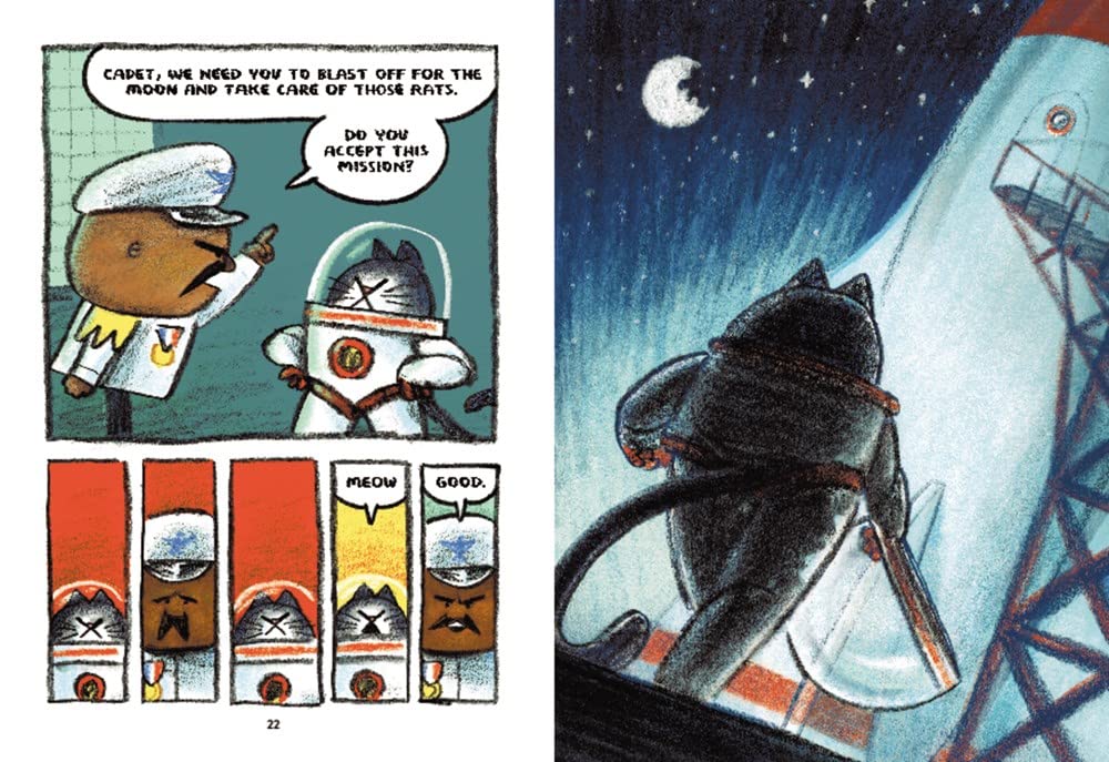 The First Cat In Space Ate Pizza: A Graphic Novel