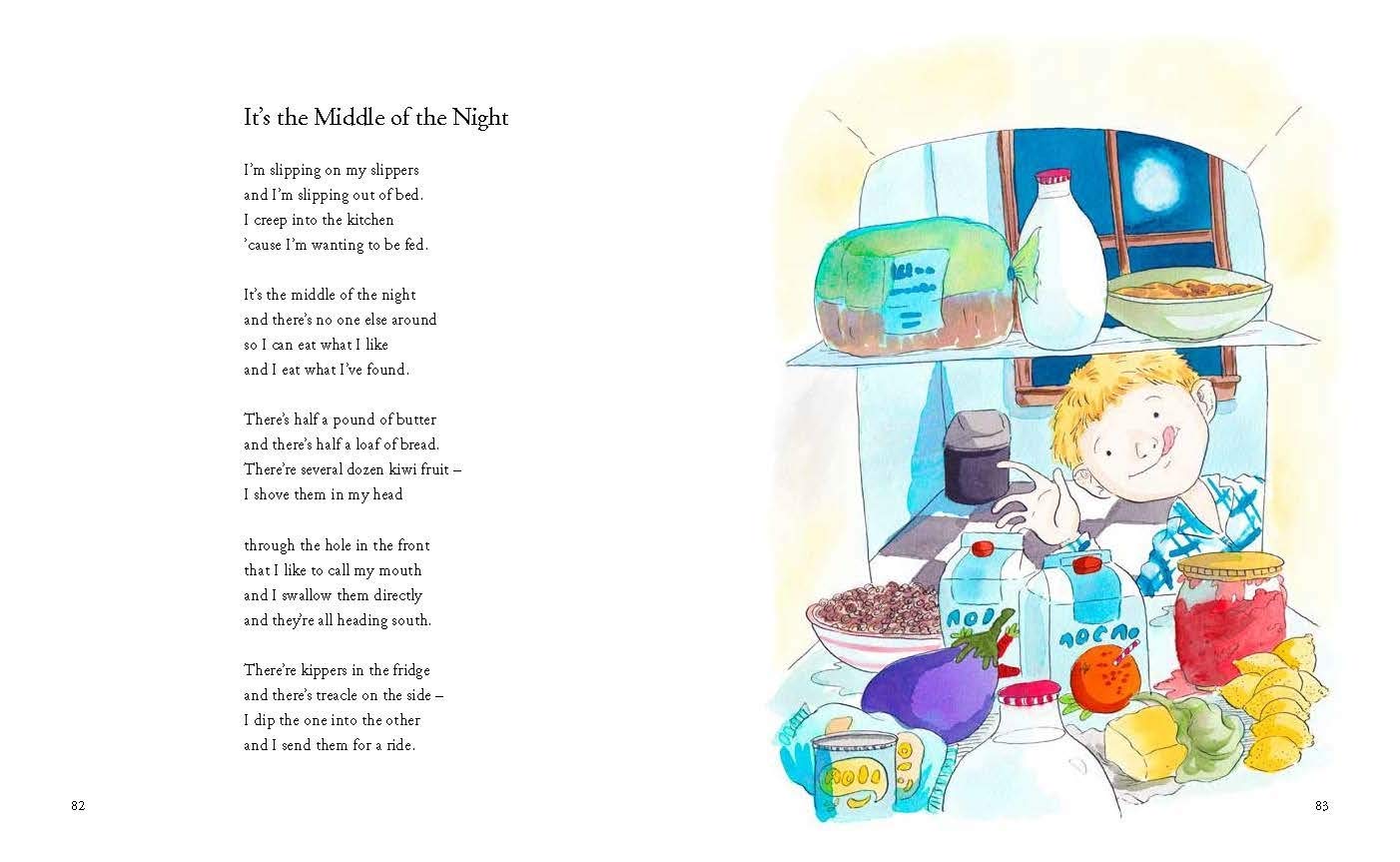 Midnight Feasts: Tasty Poems (Hardcover)