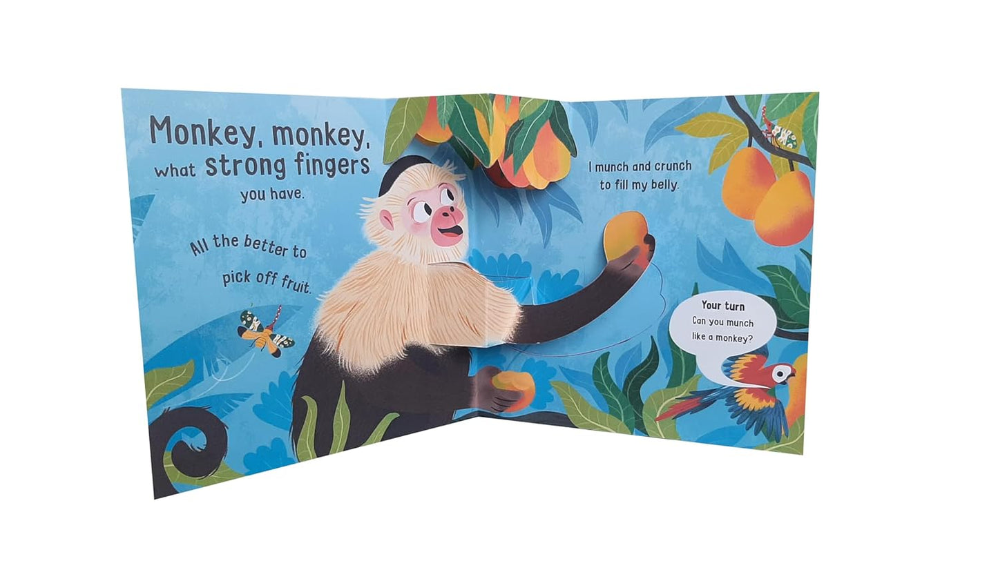 Monkey, Monkey, What a Curly Tail You Have! (Pop-Up Board Book)