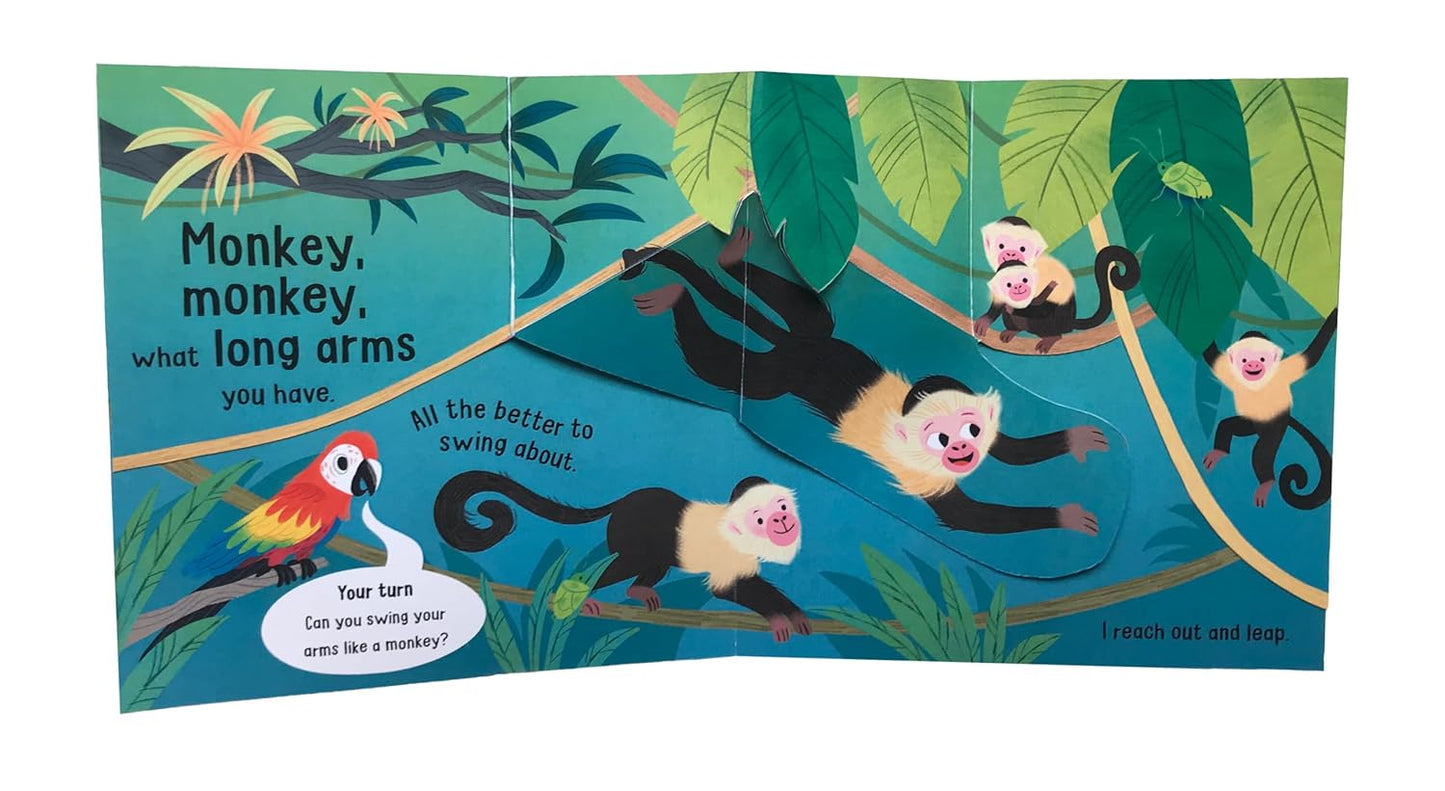 Monkey, Monkey, What a Curly Tail You Have! (Pop-Up Board Book)