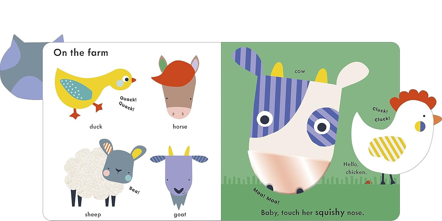 Baby Touch: Animals (Touch-And-Feel Board Book)