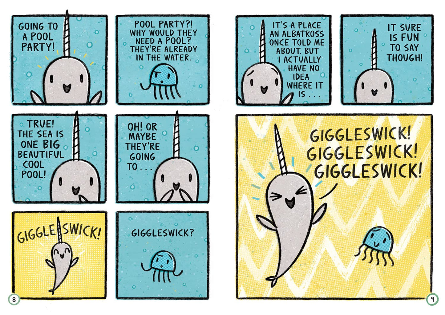 Narwhal's School of Awesomeness (Narwhal and Jelly #6)