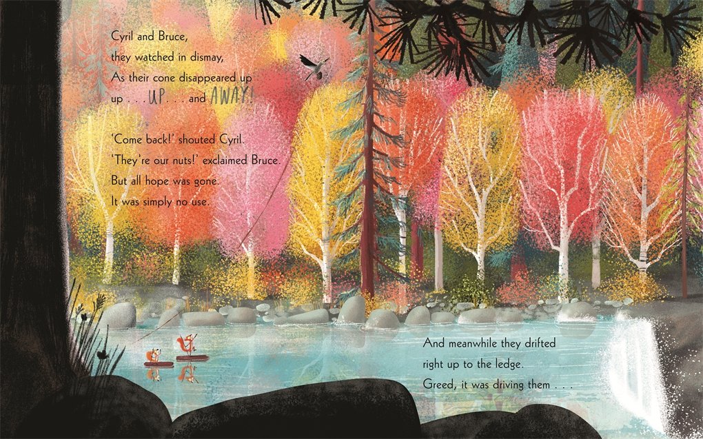 The Squirrels Who Squabbled (Board Book)