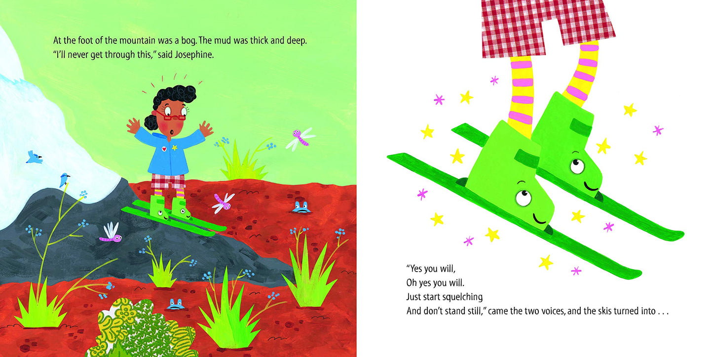 The Girl, The Bear and the Magic Shoes (Board Book)