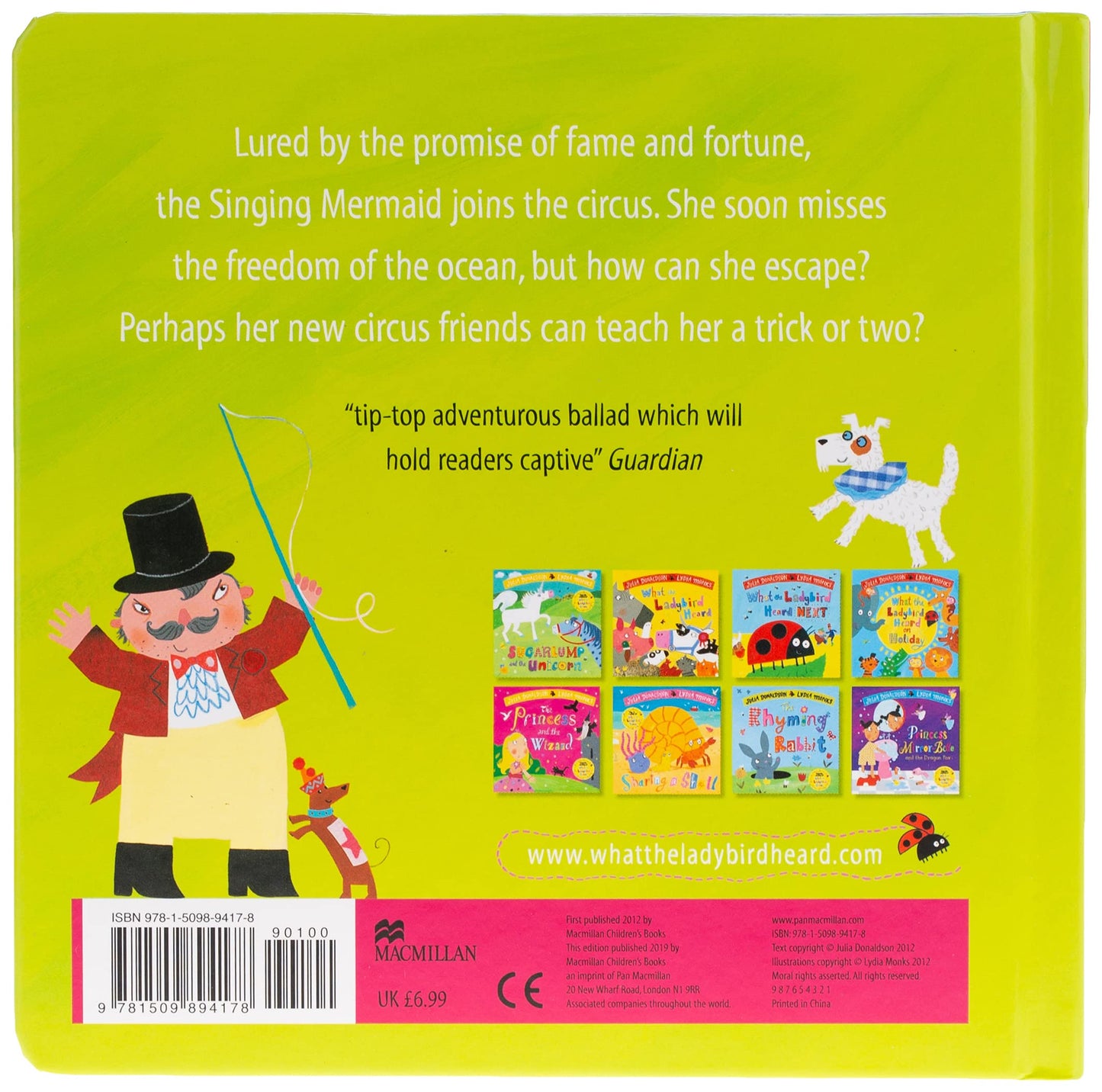 The Singing Mermaid (Board Book)