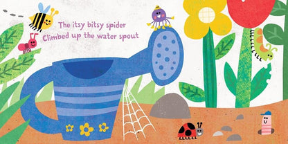 Indestructibles: The Itsy Bitsy Spider (Chew Proof, Rip Proof, Non-Toxic, 100% Washable)