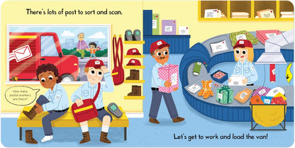 Busy Post Van (Board Book)