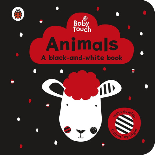 Baby Touch: Animals (A Black-and-White Board Book) – Hardcover