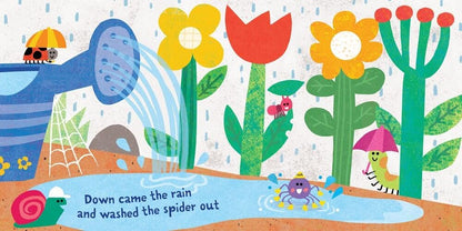 Indestructibles: The Itsy Bitsy Spider (Chew Proof, Rip Proof, Non-Toxic, 100% Washable)