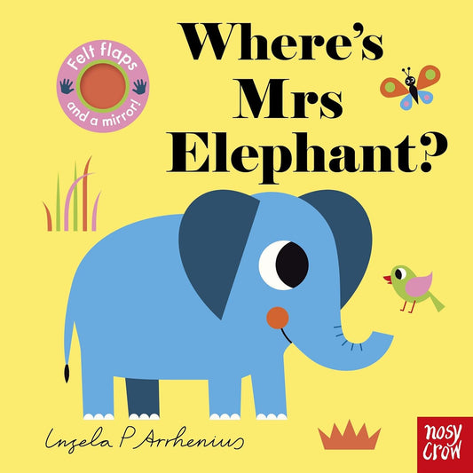 Where's Mrs Elephant? (Lift-The-Flap Board Book)