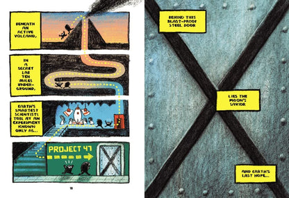 The First Cat In Space Ate Pizza: A Graphic Novel