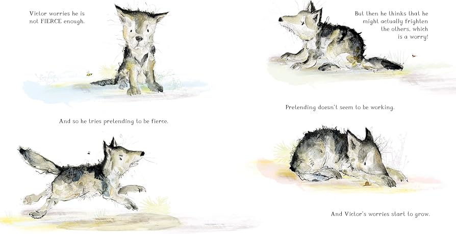 Victor, The Wolf with Worries