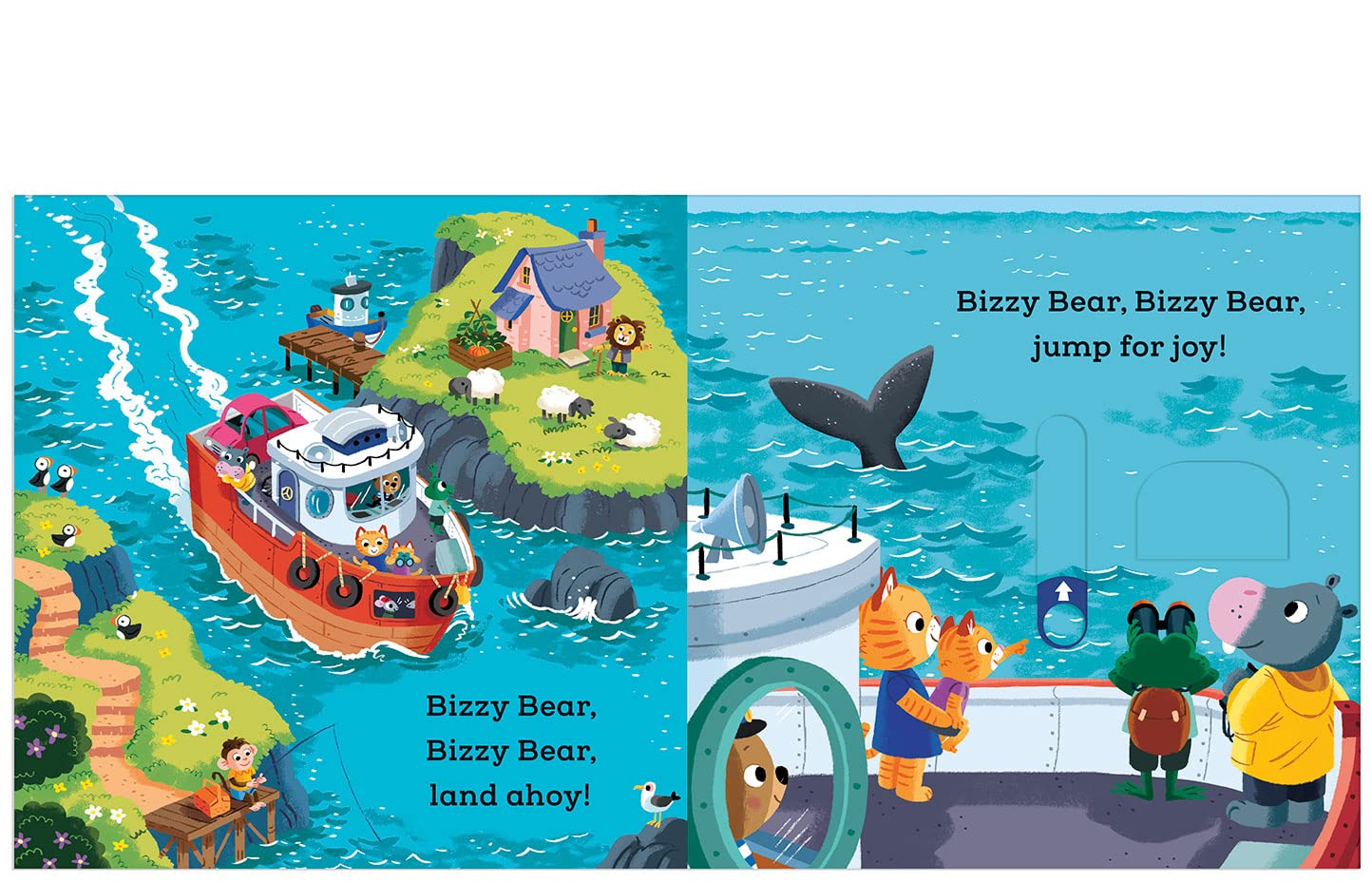 Bizzy Bear: Ship's Captain (Board Book)