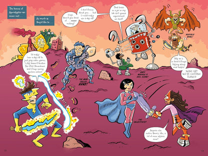 The Last Comics on Earth: Too Many Villains!