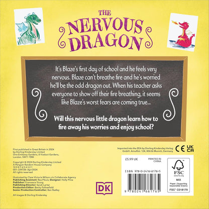 The Nervous Dragon (Board Book)