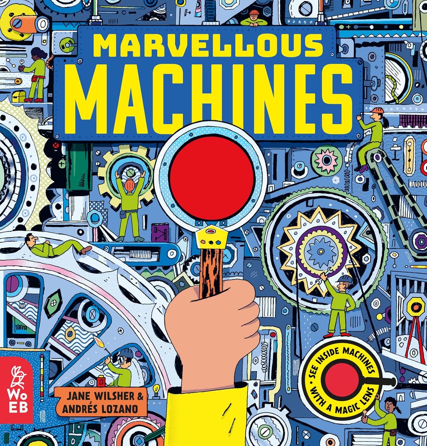 Marvellous Machines – A Magic Lens Book (Hardcover)