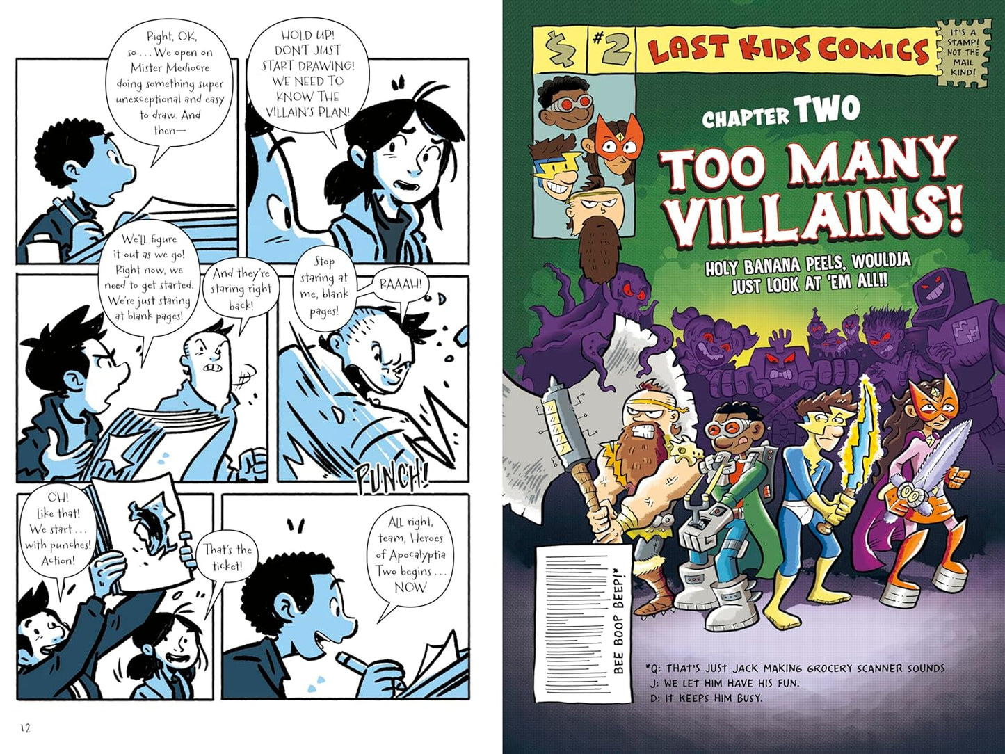 The Last Comics on Earth: Too Many Villains!