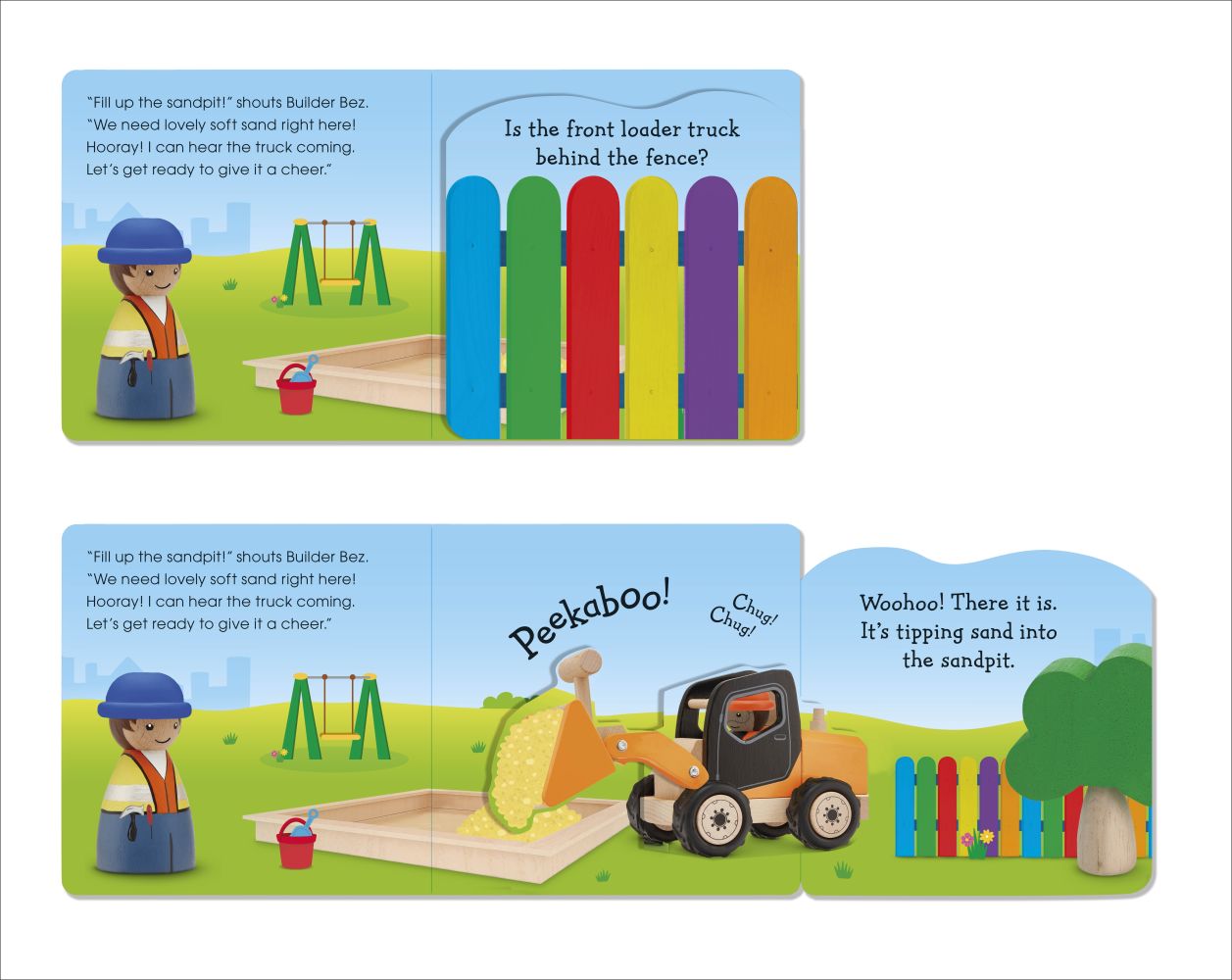 Pop-Up Peekaboo: Diggers (Lift-the-Flap) (Board Book)